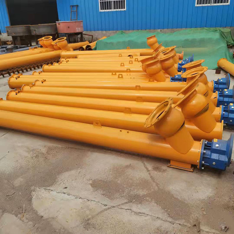 石灰螺旋給料機 操作簡單 冶金工業用絞龍上料設備 鄭興